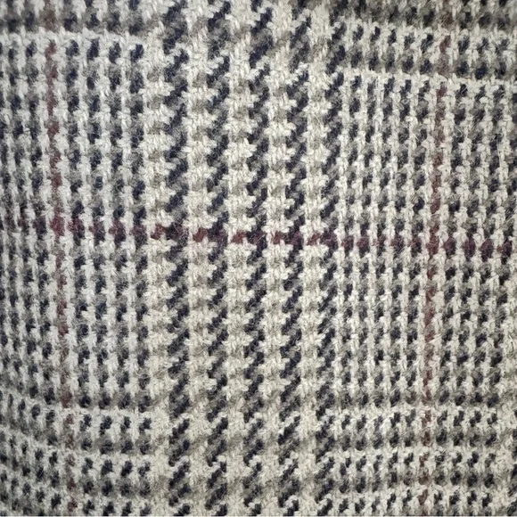 Vintage Valentino Uomo Plaid Tweed Wool
Sports Coat Blazer Jacket Houndstooth 38 - Picture 14 of 16